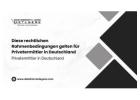 Diese rechtlichen Rahmenbedingungen gelten für Privatermittler in Deutschland