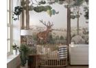 Modern Wallpaper for Nursery Girl Decor Ideas