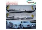 Mercedes W108 W109 EU Style Bumpers With Rubber