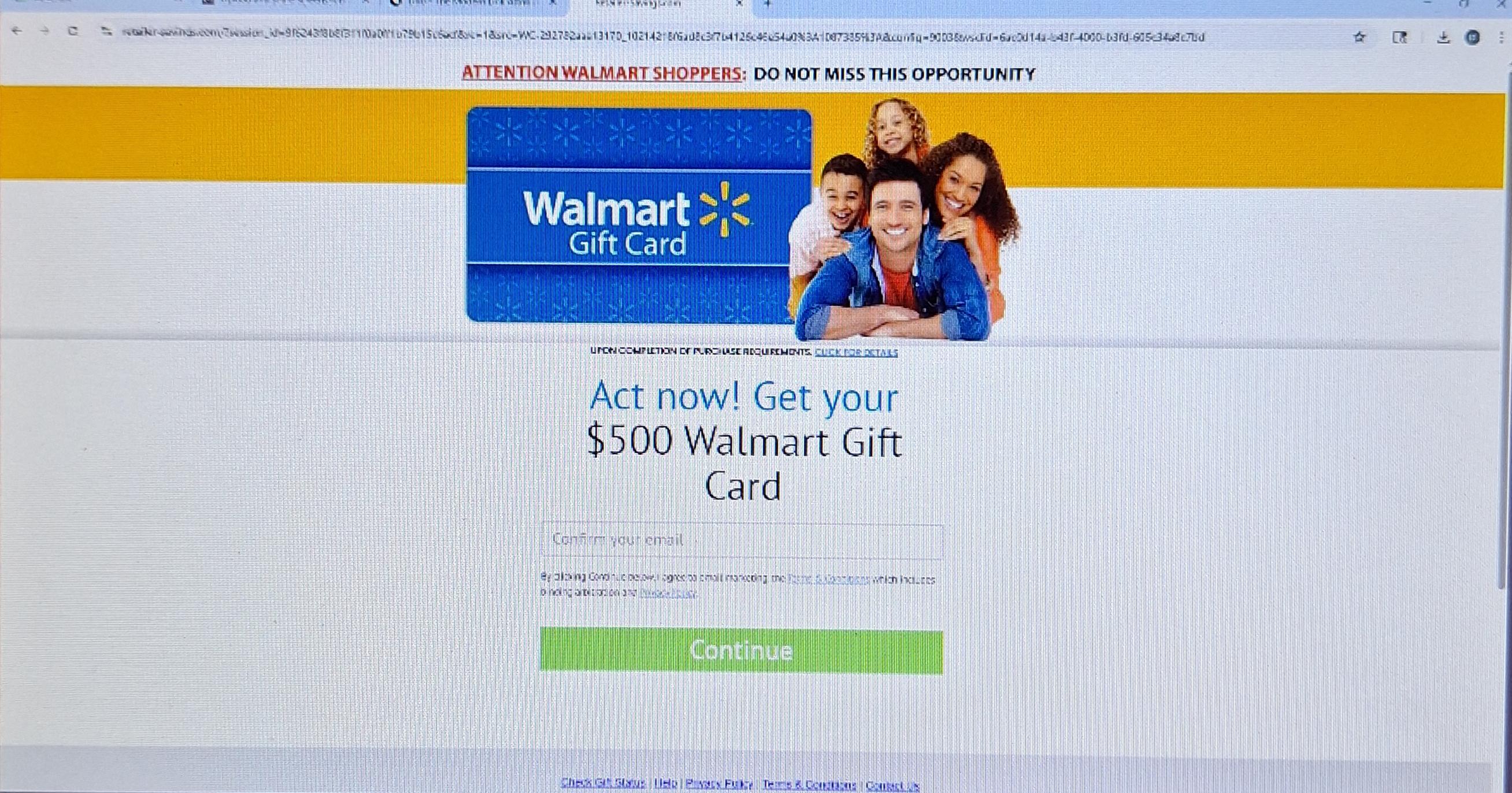Explore Our $500 Walmart Gift Card Promotion