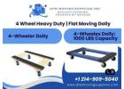 4 Wheels Moving Dolly for Sale - Farmers Branch, Texas | Safe & Efficient Heavy Load Transport