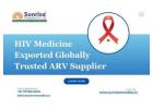 HIV & ARV Medicine Manufacturer, Exporter, and Supplier in India | Sunrise Remedies
