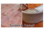 Screen and Recoat Service in Lehigh Valley for Floor Renewal