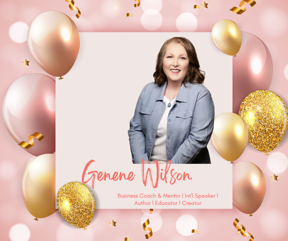 Be mentored by Genene Wilson Australia's Prosperity Queen, this is all about you, your goals