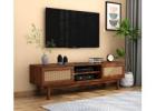Style Meets Structure in This TV Stand Table Design