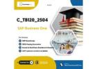 Pass C_TB120_2504 in First Attempt – 100% Verified SAP Exam Dumps
