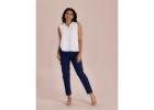Shop Stylish and Comfortable Womens Chino Pants by Go Colors