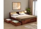 Premium Wooden Double Beds - Handcrafted Elegance for Your Dream Bedroom