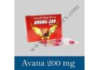 Buy Avana 200 mg tablet Online