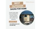 Best Outdoor Sauna for Home – Dallas Saunas Custom Build
