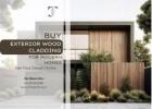 Buy Exterior Wood Cladding for Modern Homes | Timberstone