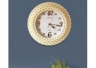 Handcrafted Wooden Wall Clocks - Unique Timepieces for Every Space | Wooden Street
