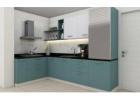 Stylish & Functional L-Shape Modular Kitchen Designs by Wooden Street