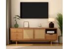 Elegant TV Cabinet with Drawers for Organized Viewing