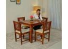 Space-Saving Dining Table 4 Seater – Ideal for Urban Living