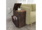 Stylish Side Table with Storage - Studio Kook