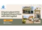 Check Latest OYO Unlisted Share Price with SN Capital