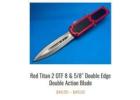 Find the extremely lightweight and compact Switchblade Knife available in two variants