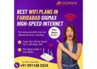 WiFi Plan in Faridabad - Gigmax