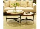 Wooden Center Table for Living Room – Sturdy & Classy