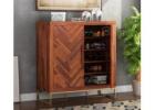 Jett Premium Sheesham Wood Shoe Rack – Timeless Elegance Meets Smart Storage