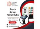 Touch Screen Rental for Events - Dubai Touchscreen Solutions