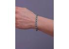 Sapphire and Diamond Tennis Bracelet