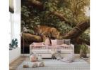 Unique Home Décor with Animal Print Wall Paper Collection