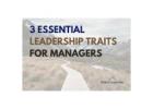 Training Program for Middle Level Managers