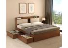 Luxury King Size Bed Design with Storage at Affordable Price