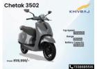 Bajaj Chetak Electric Scooters | Price, Mileage & Features