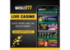 Win Big with World777 Live Dealer Games!