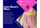 Linen Boxers Mens – Classic Comfort with Modern Elegance