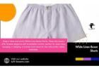 Timeless Comfort and Style with White Linen Boxer Shorts
