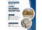 Legal Basement Brampton | Professional Services by Punjab Designers