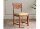 Premium Wooden Study Chair for Students with Ergonomic Build
