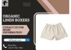 Organic Linen Boxers – Breathable, Eco-Friendly & Comfortable Everyday Wear