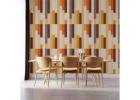 Retro Color Block Classic Wallpaper