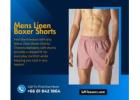Mens Linen Boxer Shorts – Cool, Lightweight & Everyday Comfort