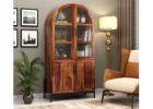 Darcy Sheesham Wood Bookshelf: Timeless Elegance for Your Library