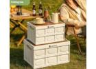 Large Collapsible Green Outdoor Storage Box – Foldable & Durable