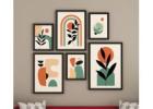 Elis Minimalist Abstract Wall Art Frame