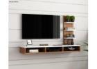 Shop Online: Elegant Wall Mount TV Stand – Floating Storage Solution