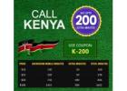 Cheapest Phone Card & Calling Cards to Call Kenya from USA – Amantel