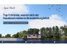 Top 5 Gründe, warum sich ein Hausboot mieten in Brandenburg lohnt