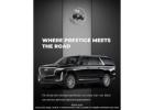 Reliable Corporate Black Car Service in Washington DC for Professionals