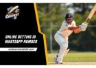 WhatsApp Cricket ID: Simplest Way to Start Online Betting Safely