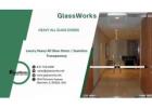 Luxury Heavy All Glass Doors | Seamless Transparency