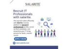 Recruit IT Professionals with salarite.