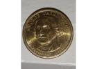 Limited Edition 2007 D - George Washington Gold Dollar Coin- Mint Mark Flames